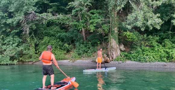 Iseosee: Verleih von Paddelbrettern