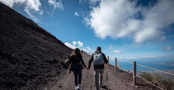 Desde Sorrento: Pompeya y el Vesubio Tour guiado con almuerzo