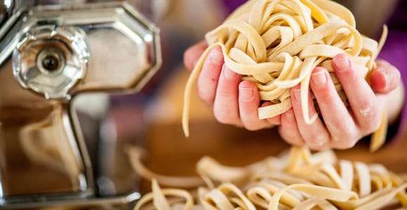 Florencia: Clase de cocina de pasta con vino ilimitado