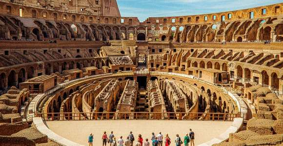 Rome: Guided Tour of Colosseum, Roman Forum, & Palatine Hill
