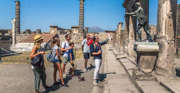 Desde Nápoles o Sorrento: tour de Pompeya y el monte Vesubio