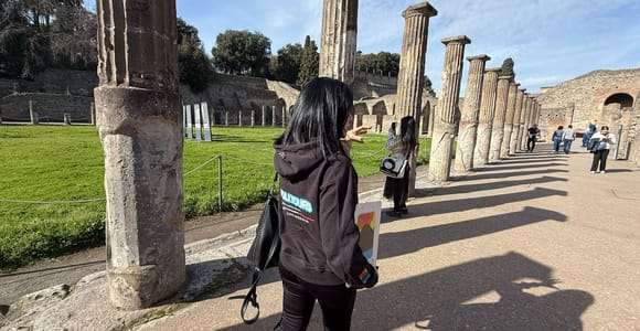 Desde Sorrento: Excursión de un día a las Ruinas de Pompeya y el Vesubio