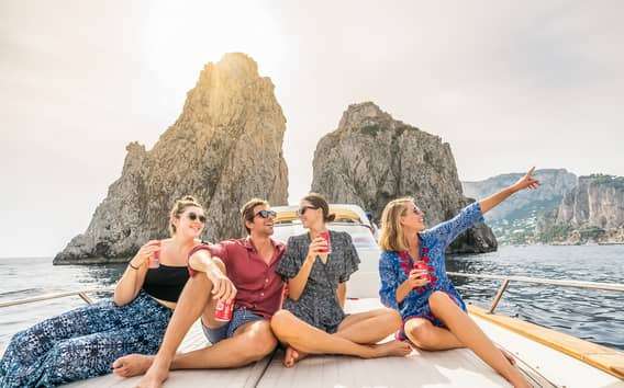 Tour en barco a Capri desde Sorrento con Gruta Azul opcional