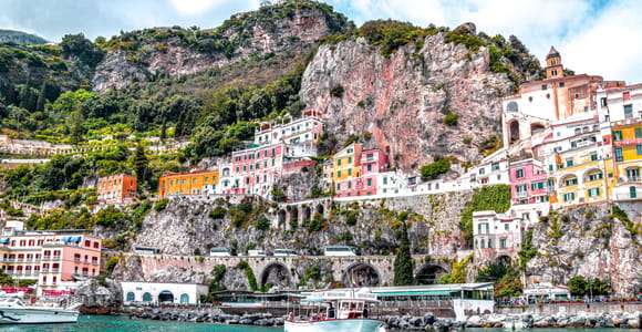 Färjebiljett från Sorrento till Amalfi och Positano