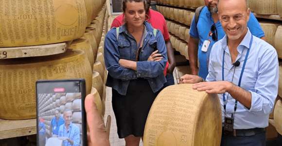 Parmesan Cheese Factory Tour & Tasting near Parma