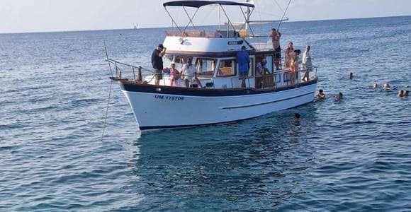 Au départ d'Umag : tour en bateau vers Savudrija avec baignade et dauphins