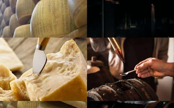 Tour Parmigiano e aceto balsamico: caseificio e acetaia da Parma