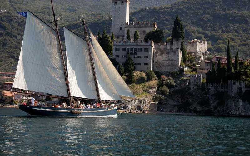 Malcesine: Panoramatická plavba na historické plachetnici