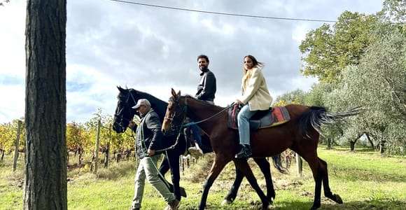 Horseback Ride Through the Vineyards of Montepulciano