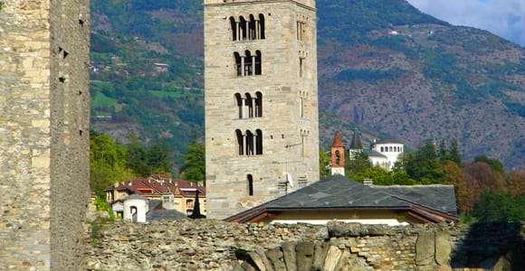 Aosta: Visita guiada a pie