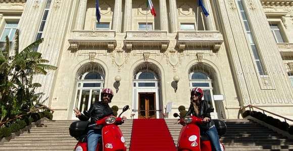 Sanremo : excursion en Vespa d'une demi-journée