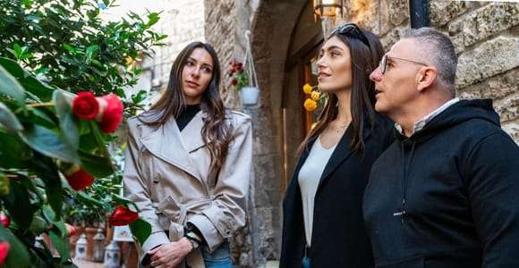 Assise : visite à pied avec billet pour la basilique Saint-François