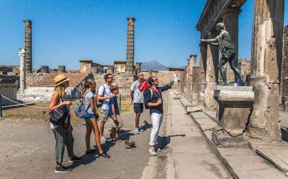 Excursión a Pompeya y al Vesubio en un día, sin colas