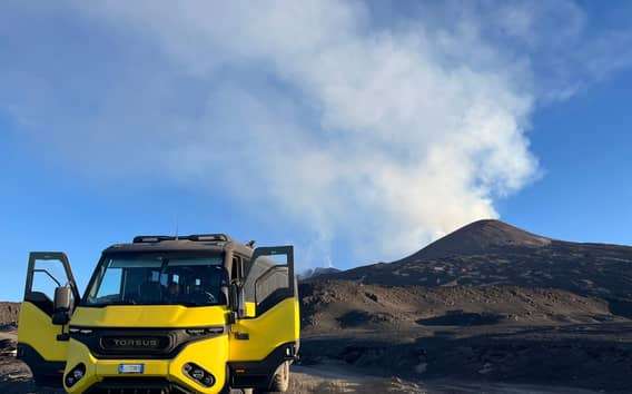 Ätna: Nördliche obere Krater Geführte Tour mit 4x4 mit Trek