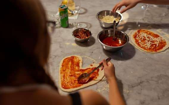 Aula de culinária em Palermo: pizza, gelato e sfincione