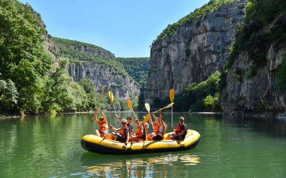 Rafting en el río Adigio: descenso suave por Valpolicella