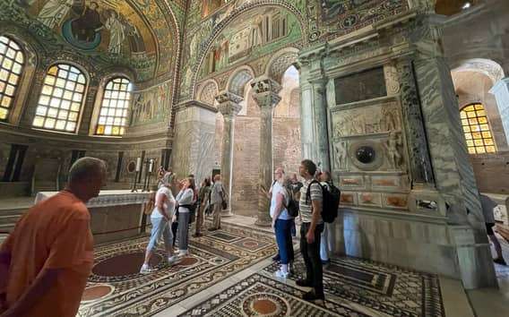 Privétour Ravenna Unesco-mozaïeken met lokale gids