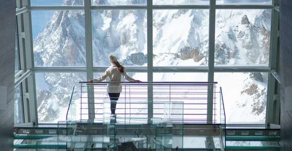Courmayeur: Ingresso de ida e volta para o teleférico Skyway Monte Bianco