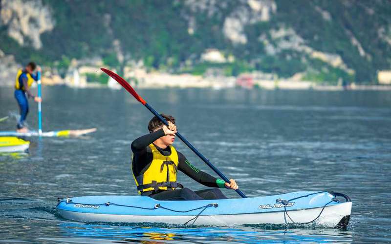 Torbole: Kayak experience on the shores of Lake Garda