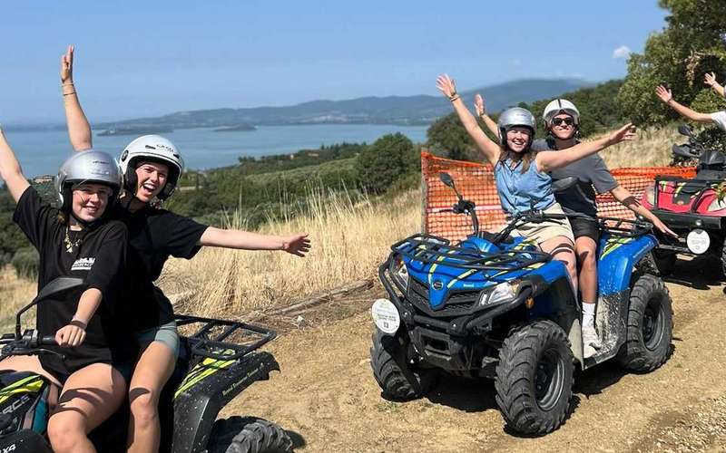 Quad-túra a Trasimeno-tónál San Savinóból