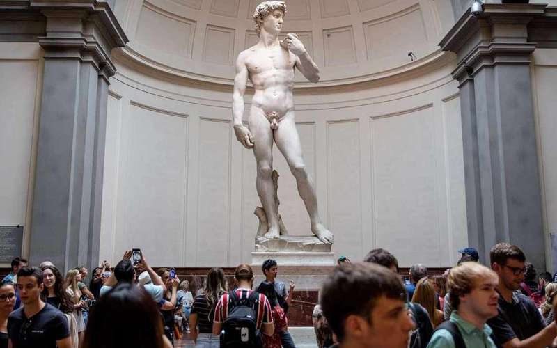 Firenze: Accademia és Dávid-szobor – elsőbbségi belépőjegy sorbanállás nélkül