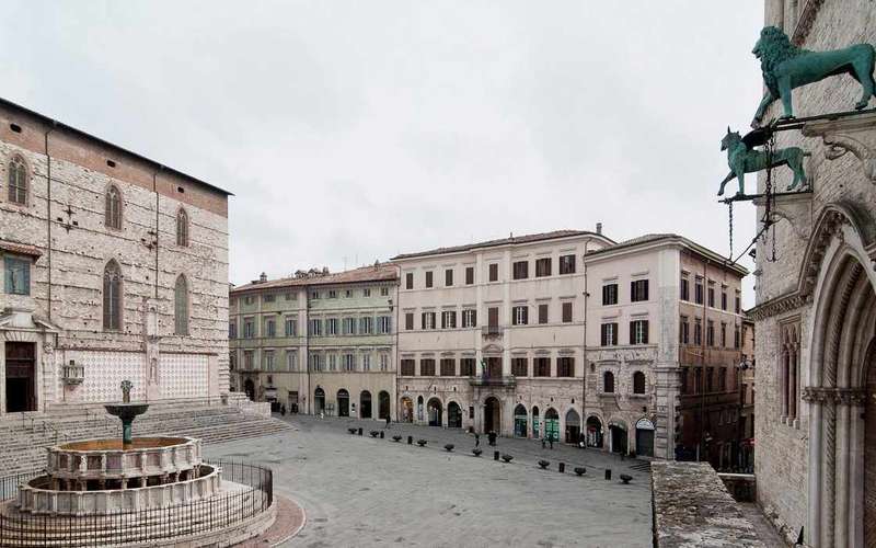 Privát perugiai városnézés: Rocca Paolina és Fontana Maggiore