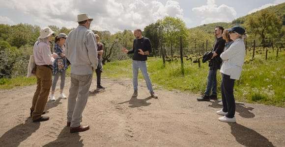 Montepulciano: Degustace hrdinských vín řemeslníků na terase