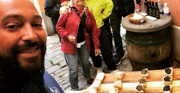 Piran : visite à pied avec dégustation de vins et de produits locaux