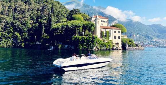 Private Luxus Bootstour auf dem Comer See mit Stopps und Getränken