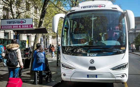 Автобус из аэропорта Бергамо в Милан: Wi-Fi и багаж без доплат