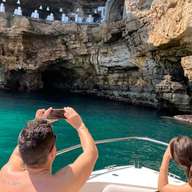 Boottocht naar de grotten van Polignano a Mare vanuit San Vito