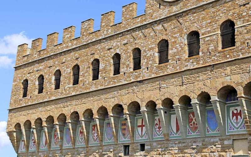 Palazzo Vecchio-jegyek hangos vagy videóvezetővel