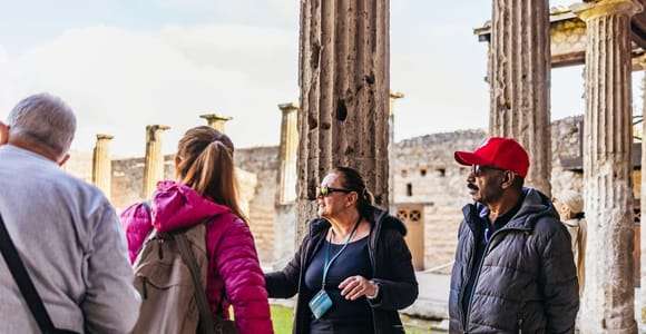 Desde Nápoles: Pompeya Ticket de entrada sin colas y visita guiada