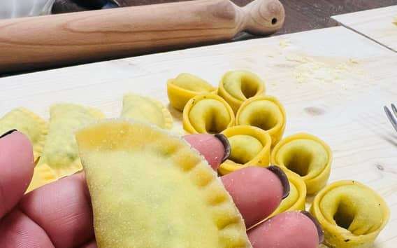 Kochkurs in Assisi mit Verkostung regionaler Produkte