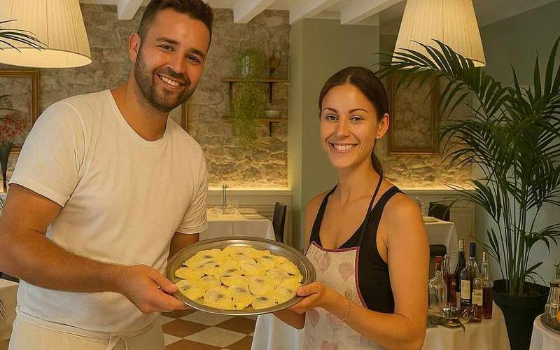 Curso de cocina de pasta y tiramisú en Verona con Prosecco