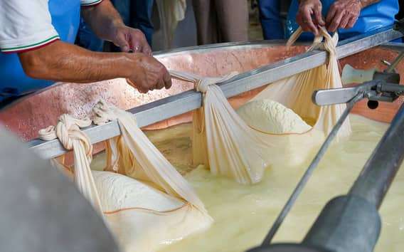 Tour Parmigiano e Prosciutto di Parma in treno da Milano