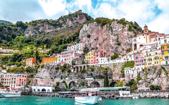 Ferry de Sorrento a Positano y Amalfi en hidroala