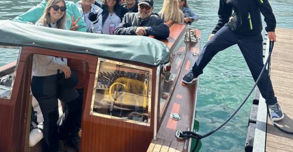 Expérience en bateau à Côme • Excursion en bateau