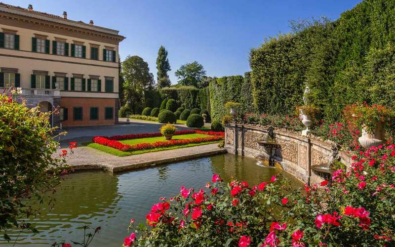 Lucca: belépőjegy a marliai Villa Realéba
