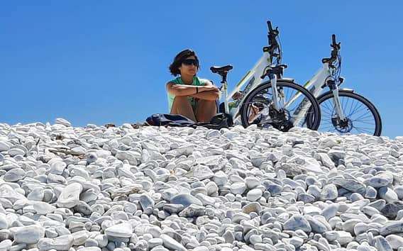 Pisa: En bici hasta el mar en un tour autoguiado