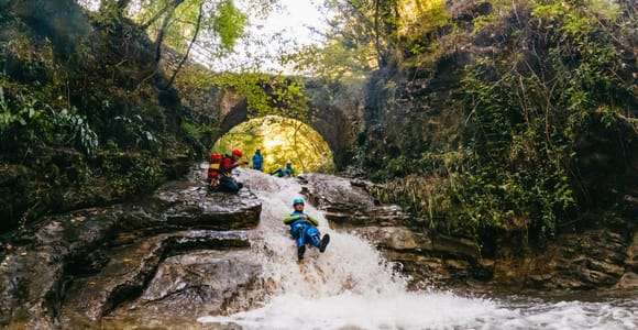 From Tignale, Lake Garda: Beginner-Friendly Canyoning Tour