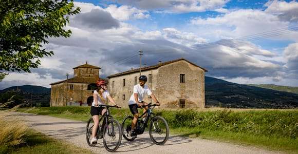 Castiglion Fiorentino: Geführte E-Bike-Tour durch die Toskana