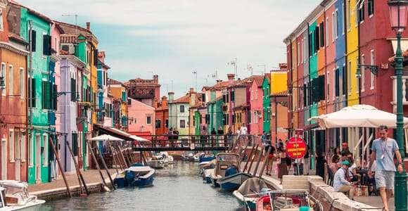 Venecia: Murano, Burano, Torcello y Visita a la Fábrica de Vidrio