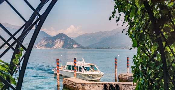 Von Stresa aus: Isola Madre Rücktransfer mit dem Boot