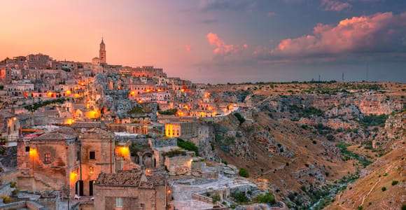 Matera : visite guidée du centre ville avec les églises et maisons rupestres