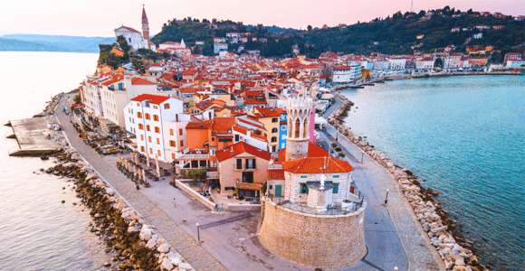 Da Trieste: Pirano e le colline slovene
