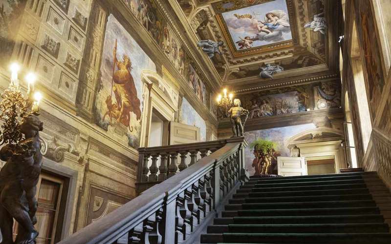 Palazzo Moroni v Bergamu: vstupenka do paláce a zahrad