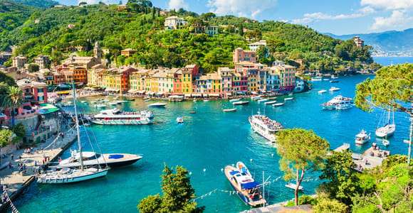 Gênes : excursion guidée à Portofino et sortie en bateau privé