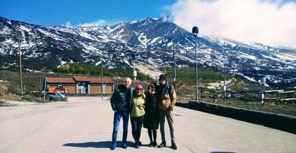 De Taormina, Naxos e Letojanni: viagem de meio dia ao Monte Etna