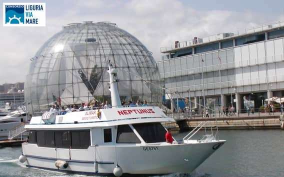 Recorrido en barco «Génova desde el mar»